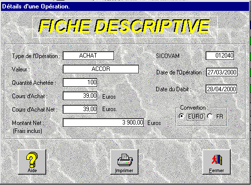 Image D&eacute;tail d'une op&eacute;ration
